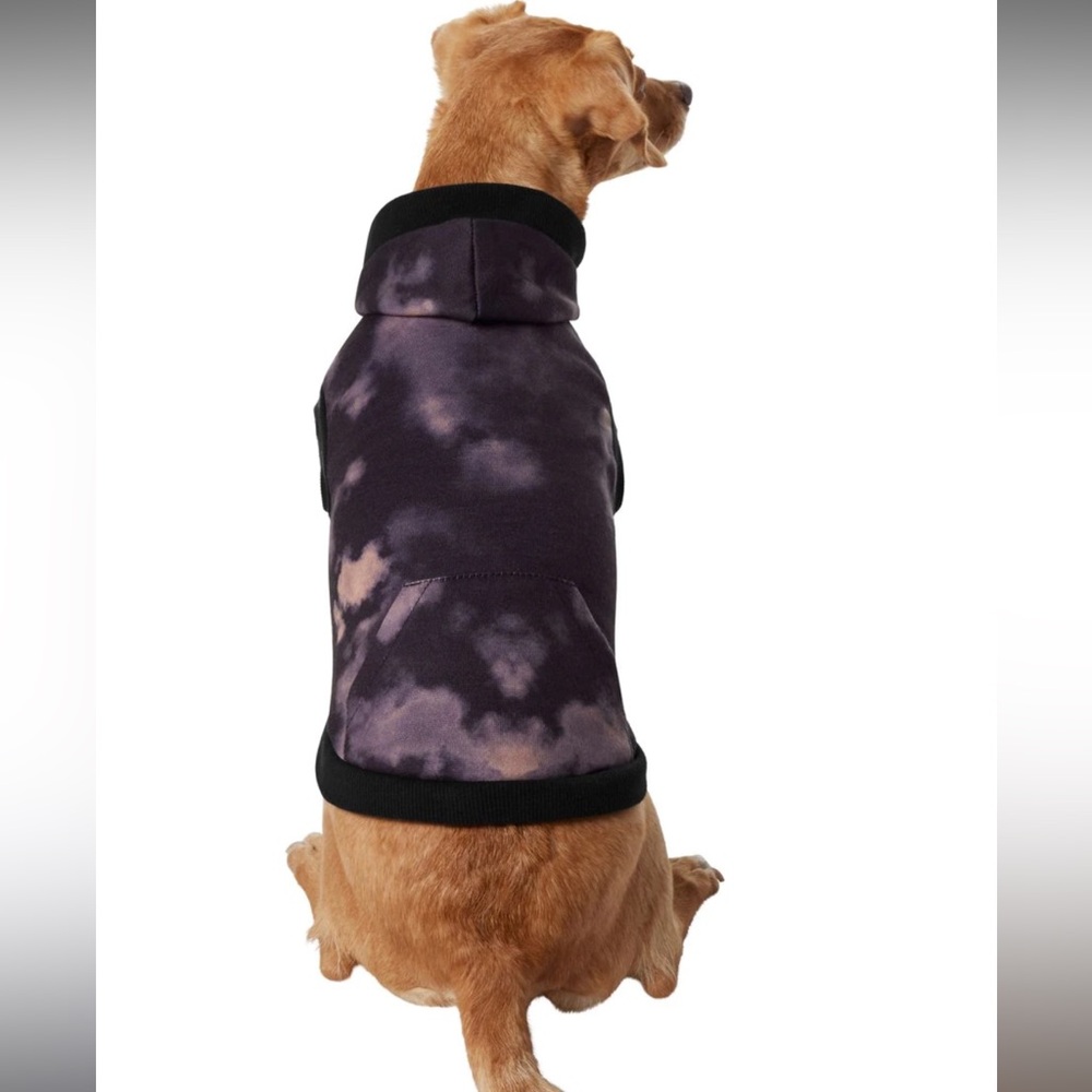 Reverse Tie Dye Dog & Cat Hoodie